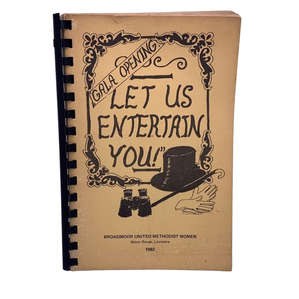 Gala Opening Let Us Entertain You Broadmoor United Methodist Baton Rouge LA Vtg